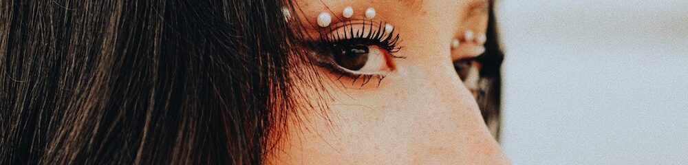 Woman with septum piercing looking into the distance