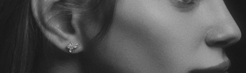 side view of woman